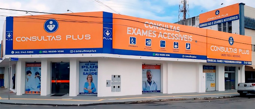 fachada da clinica em Goiania